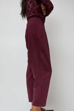 No.6 Hollis Pant in Wine