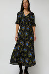 No.6 Luisa Dress in Black Large Bouquet