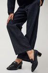 No.6 Philippe Heeled Loafer in Navy