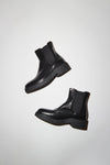 No.6 Pull on Crepe Sole Boot in Nero