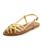 DÔEN & K.JACQUES PECHE SANDAL -- YELLOW