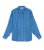 REMIS TOP -- BLEU MONACO STRIPE