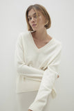 SYDNEY V-NECK CASHMERE SWEATER