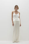 EVAN SILK WIDE LEG PANT