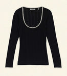 ROMY TEE -- BLACK