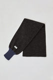 Rototo Sweater Sleeves Scarf in Charcoal and Dark Blue