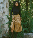 SANREMO SKIRT -- CORIANDER