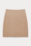 SIRENA CASHMERE RIBBED SKIRT