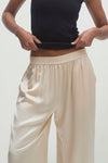 EVAN SILK WIDE LEG PANT