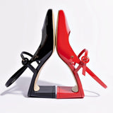 Georgina Pump In Scarlet Patent Leather