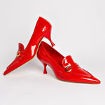 Susan Pump In Scarlet Patent Leather