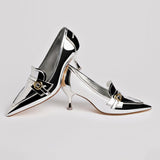 Susan Pump In Silver Specchio