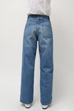 Sayaka Davis Tucked Wide Leg Denim in Light Blue