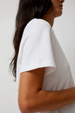 St. Agni Organic Cotton Classic Tee in White