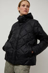 TAION City Packable Hooded Down Jacket in Black