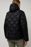 TAION City Packable Hooded Down Jacket in Black