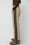 TAION Track Down Pants in Beige and Grey