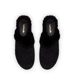 Miso Platform Clog In Black Knit