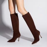 Kate Boot In Brown Suede